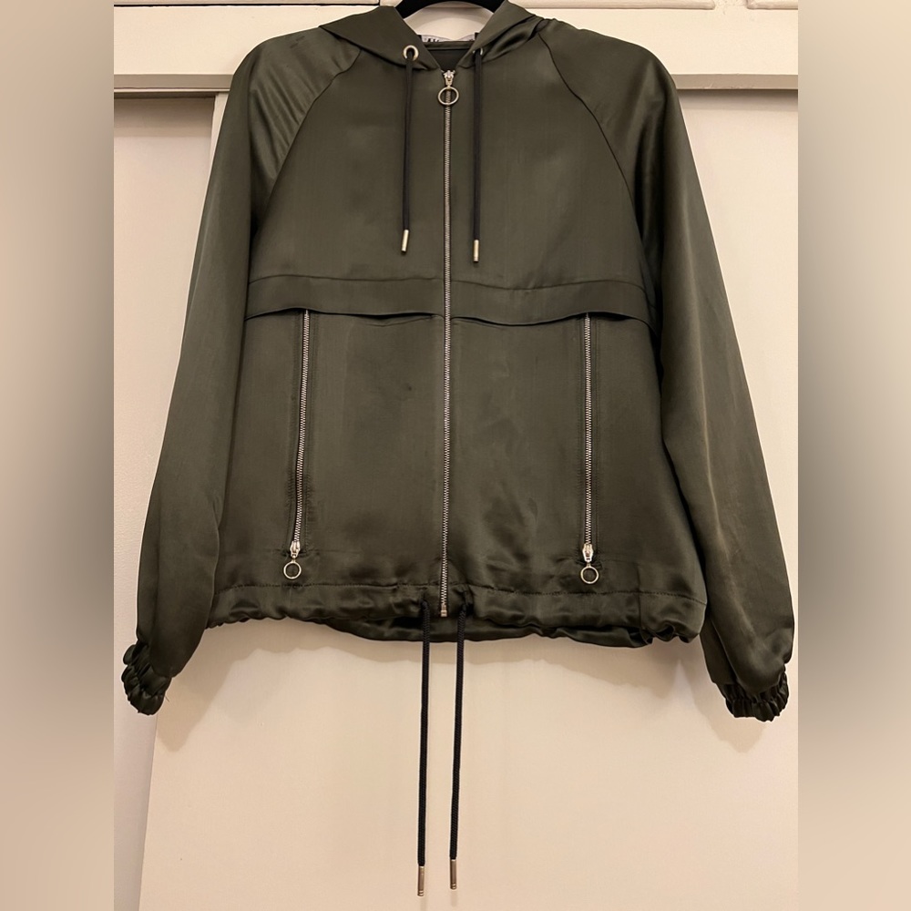 Rare Zara London Silk Jacket